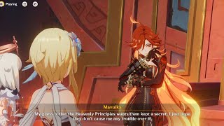 Mavuika Talks About Fake Sky - Natlan Archon Quest Act. 4 Part 15 (JP VO EN SUBS) | #genshinimpact