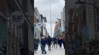 The Spire and Dublin City on a Sunday #shorts