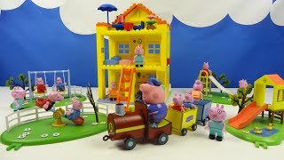 Peppa Pig Blocks House LEGO Creations Sets, Lego Duplo House, BIG Bloxx Peppa Pig Peppas House