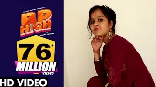 BP High dance | Renuka Panwar new song | Dance with Komal | khatarnak dance