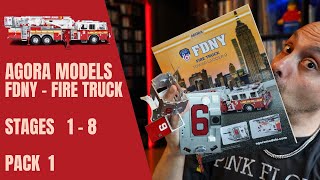 FDNY - Fire Truck - Agora Models - Pack 1 - Stages 1-8