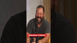 Tom tells an old joke - Romanian Gymnast #shorts #2bears1cave