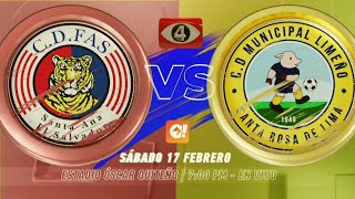 Canal 4 TCS LMF El Salvador 2024 CD Fas vs CD Municipal Limeño (Jornada 7) Anuncio