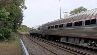 [HD] Amtrak Downeasters at North Andover, MA