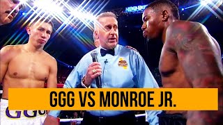 Willie Monroe Jr  vs Gennady Golovkin - Luta de Boxe - Nocaute