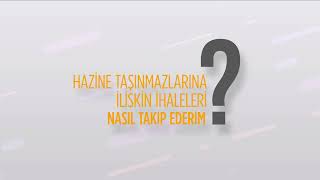 Hazine Taşınmazlarına İlişkin İhaleleri Nasıl Takip Ederim?