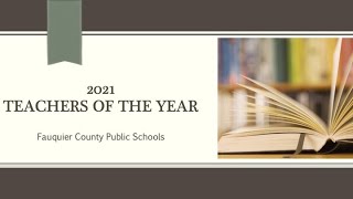 2021 FCPS Teacher of the Year Nominees