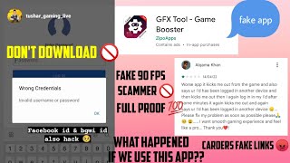 @tusharadhavgaming Account hacked 💔 | Fake 90 FPS GFX 🚫 | Full proof 💯 | Carders 😡 | Hacker??