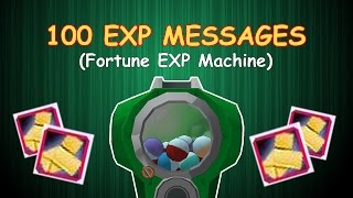 Using 100 EXP Messages (Before Machine resets) - Digimon Masters Online