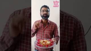 Ghevar made by my wife | Indian food safari | Delicious Ghevar | Home made ghevar testing #shorts