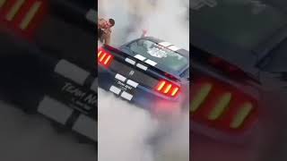 mustang gt350 burnout