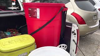 Airhead Floating Aerator 32 Gallon Live Well In Truck Bed - DIY Project