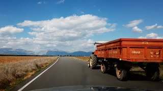 Denizli - Afyon Yolu | Kocabaş Girişi | Evciler Altınova Köyü | Yol Videoları | 4K