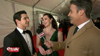 Tessa Virtue and Scott Moir Canada's Walk of Fame 2018 Red Carpet || eTalk