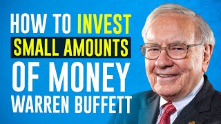 How To Invest Small Amounts Of Money