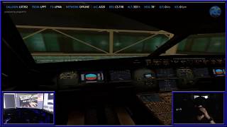 X-Plane 11 - FF A320 - LPPT (Lisbon) - LPMA (Funchal) - Oculus Rift Flyinside XP