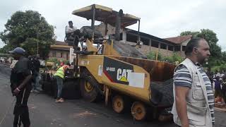 Les travaux de la Route DINANGA à Mbujimayi réjouissent vrement... Regardez