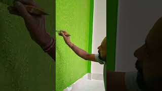 Texture Design || Ke upar Paint Kar Raha Hoon # #shortvideo #ytshorts #bergerpaints#shorts