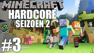 Minecraft Hardcore Seizoen 2 #3 - BIJNA DOOD DOOR ZELFMOORD TERRORIST