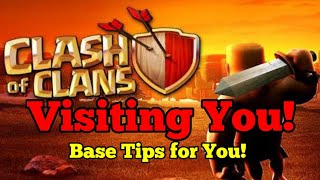 Visiting You! 3 year old COC player tips!