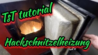 👨‍🌾Agrarwirtschaft in den Bergen 🏔: Hackschnitzel Heizung 🔥 warten TUTORIAL