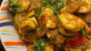 Bangle style tiger prawn bhuna  recipe