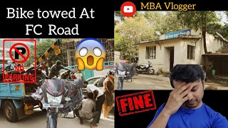 Fined for No Parking zone at FC Road | VLOG 10