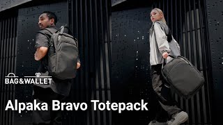 Обзор сумки-рюкзака Alpaka Bravo Totepack