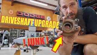 Upgrading the Driveshaft on the 1968 Barracuda - Subframe Connectors and Torsion Bars Installed!