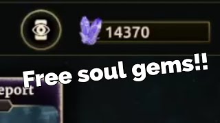 Free Soul Gems | LOG IN NOW!!