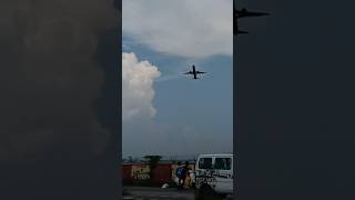 Air india flight takeoff #planetakeoff #flightlanding #lucknowairport