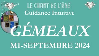 Gémeaux ♊- Nouveau départ, nouvelles réalisations et une belle énergie de coeur ! Mi-septembre 2024