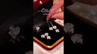 Beautiful Stunning😍 Elegant Earrings  ❤ | Share and like them | #shortsvideo