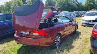 Volvo C70 removal of the roof.