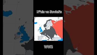 N*zi Germany vs Soviet union in WW2 #ww2 #viral #follow #shorts