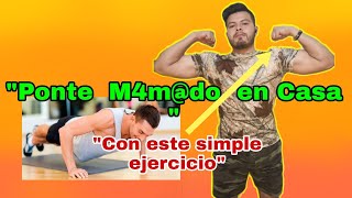 😱💪Entrenamiento en "Casa Pecho" Sin Mancuernas rutina facil Entrenamiento Pecho