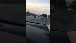 Insane guy on bike islamabad Pakistan driving crazy