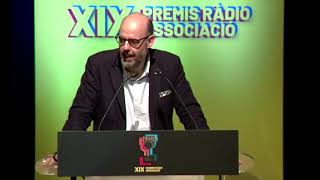 19ns PREMIS RÀDIO ASSOCIACIÓ. PREMI A L'EXCEL·LÈNCIA.