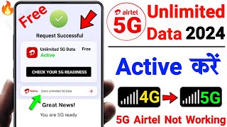 airtel 5g unlimited data use kaise kare | airtel me 5g unlimited data kaise use kare