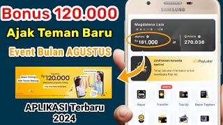 Event Baru🔥 AJAK TEMAN DIBAYAR 120K, Cara menghasilkan Uang Dari Internet, Event Allo Bank 2024