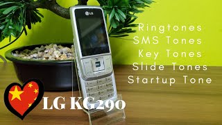 LG KG290 (Made In China) - Ringtones/SMS Tones/Key Tones/Slide Tones/Startup Tone