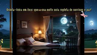 Uma quinta-feira iluminada: boa noite e bons sonhos a todos!