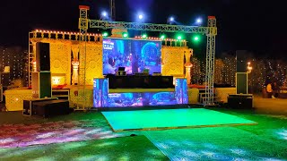 Single Side DJ Setup | Led Wall | Punjab DJ Chandigarh | Contact - 9872859951