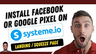 How To Set Tracking Code On SYSTEME.IO || Install Facebook & Google Pixel  On Your Landing Page