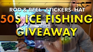 50$ ICE FISHING GIVEAWAY - 3K & 5K GIVEAWAY Information