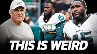 The Eagles are doing something STRANGE with Devin White…