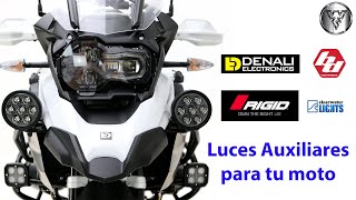 Luces auxiliares para motocicleta