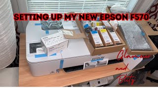 Setting Up My New Epson F570 | Small Business | New Printer