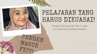 PELAJARAN YANG HARUS DIKUASAI UNTUK MASUK FK!? | QnA Webinar ISMKI