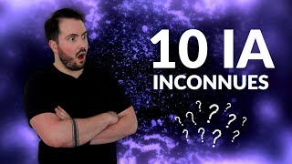 Mon TOP 10 des IA MÉCONNUES (mieux que ChatGPT)